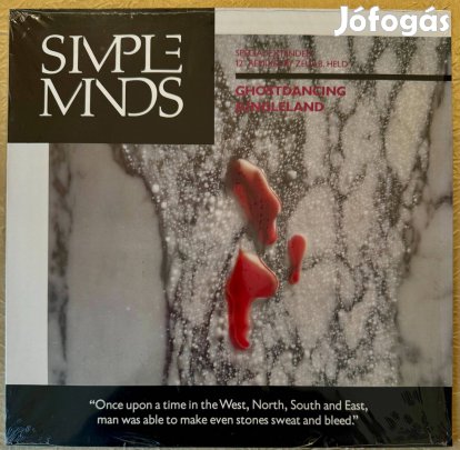 Simple Minds Ghostdancing Jungleland német bakelit hanglemez maxi