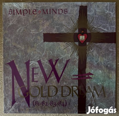 Simple Minds New Gold Dream 81-82-83-84 német bakelit hanglemez LP