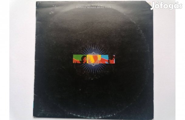 Simple Minds Real Life bakelit hanglemez