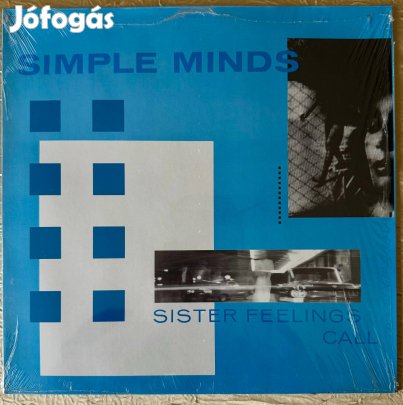 Simple Minds Sister Feelings Call Oved 2 német bakelit hanglemez LP