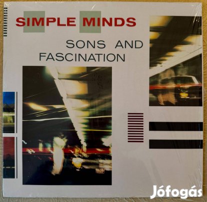 Simple Minds Sons And Fascination német bakelit hanglemez LP