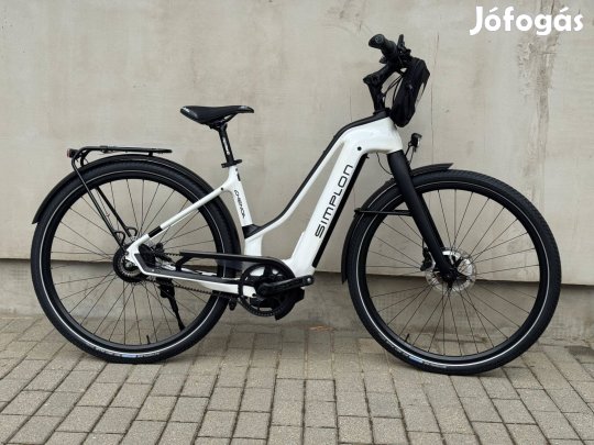 Simplon fullkarbon női agyváltós elektromos trekking kerékpár S