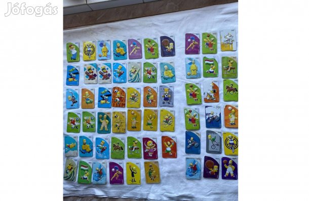 Simpson Hűtőmágnes kártyák 2014-ből