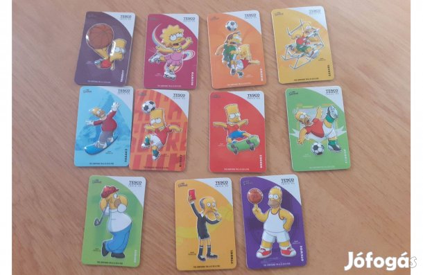 Simpson család hűtőmágnes sorozat (32 db)