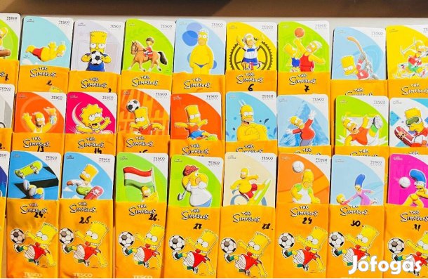 Simpson hűtőmágnes teljes sor (36db)