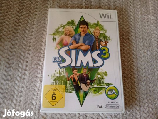 Sims 3 eredeti Nintendo Wii játék