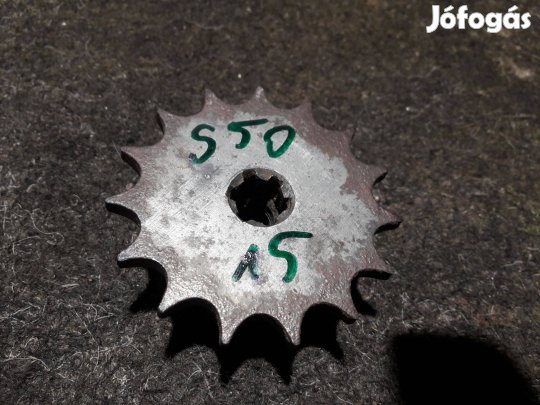 Simson S50 / Star / Schwalbe kis lánckerék z15