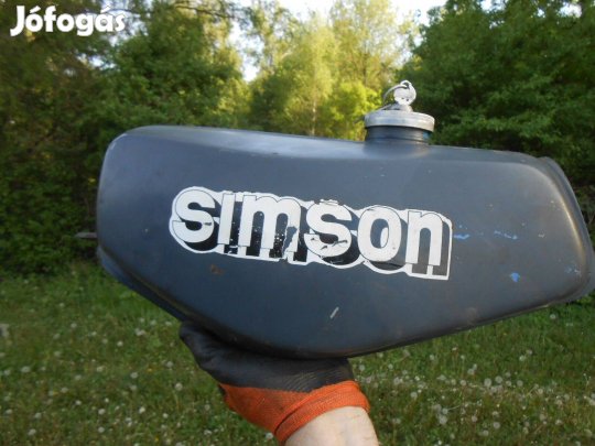 Simson S51N-ről :eredeti-gyári DDR-es benzintank eladó