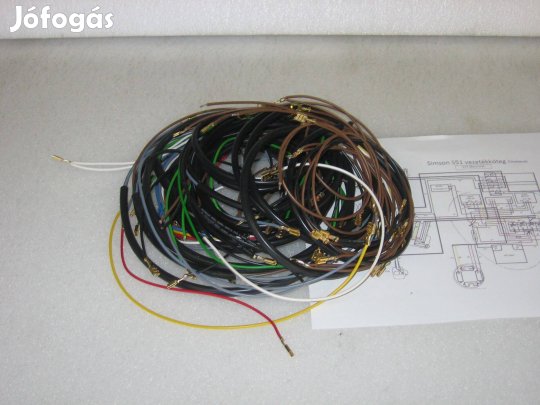 Simson S51 E kábelköteg tirisztoros