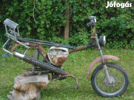 Simson S51-es,1983-as,CM50-es ,sérűlt-csupasz főváz