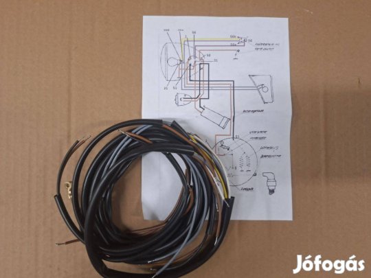 Simson SR 2 kábelköteg