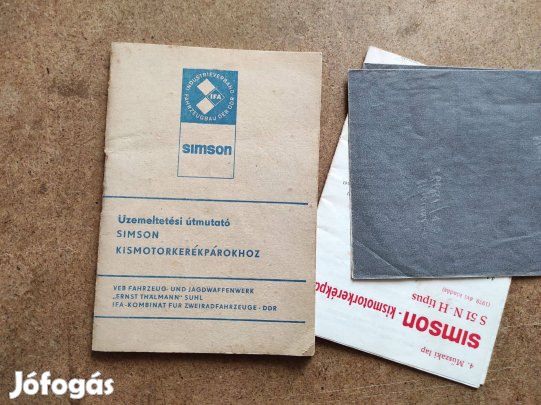 Simson S 51 N-H kezelési útmutató