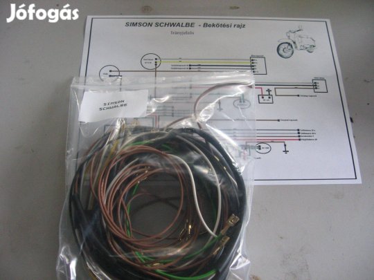 Simson Schwable irányjelzős kábelköteg