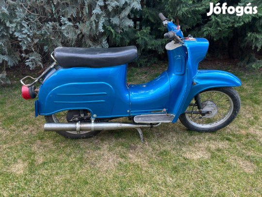 Simson Schwalbe váz és berugókaros blokk alkatrészek egyben 51/2