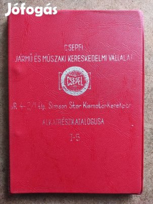 Simson Star SR4-2/1 alkatrészkatalógus 