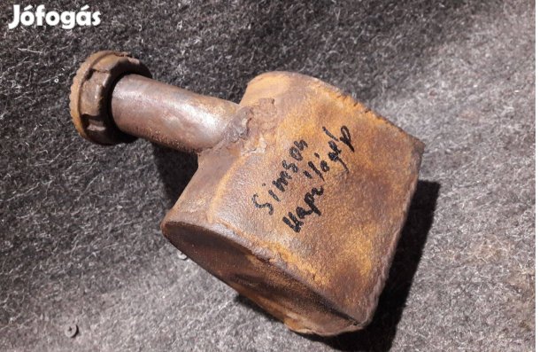 Simson kapálógép / kerti gép kipufogó (szögletes)