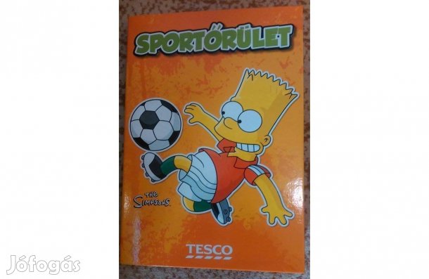 Simsons sportőrület mágnesek gyűjtőalbumban eladó!
