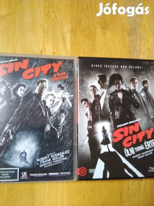 Sin City + Ölni tudnál érte újszerű dvd Bruce Willis - Eva Green 