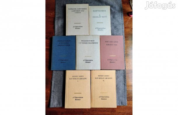 Sinclair Lewis királyi vér Hawthorne A skarlár betű Thomas Hardy A