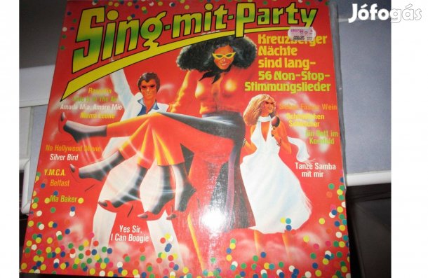 Sing mit Party dupla bakelit hanglemez eladó