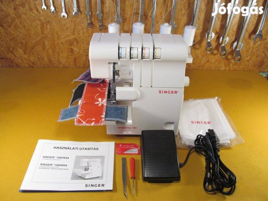 Singer 14 SH 654 interlock overlock varrógép 2 év garanciával