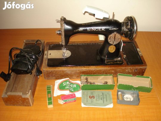 Singer 15K88 Varrógép, elektromotorral