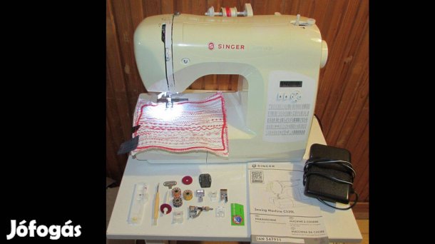 Singer Serenade C520L típ. 100 progis hímzőgép varrógép +Magyar leírás