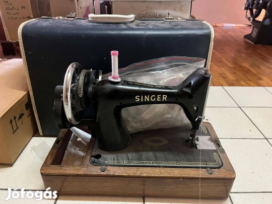 Singer varrógép, antik, gyűjtői darab