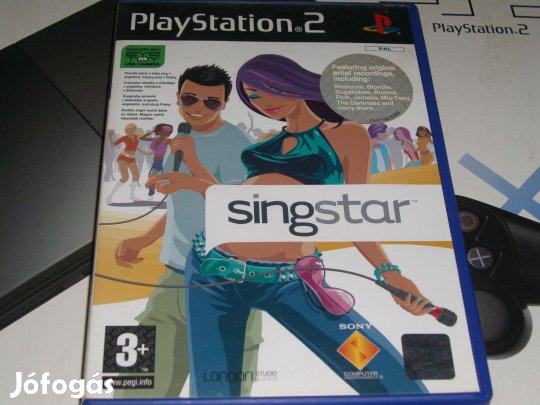 Singstar Playstation 2 eredeti lemez eladó