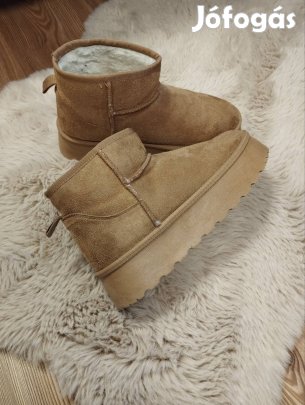 Sinsay női boka cipő, bélelt 38