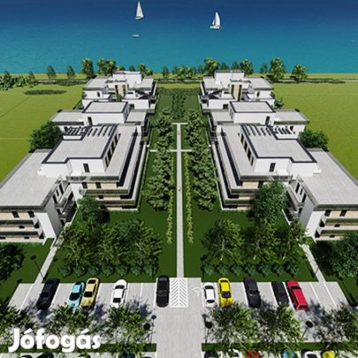 Siófok, EZÜSTPART, 61 m2-es, társasházi lakás, 2+1 szobás, kiváló