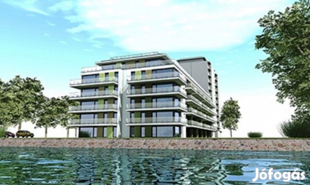 Siófok, Ezüstpart, 54 m2-es, társasházi lakás, 2 szobás, kiváló