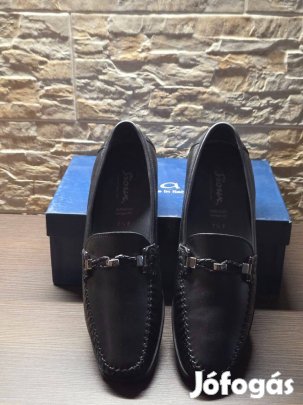 Sioux 41-és, férfi Valódi Bőr cipő, mokaszin