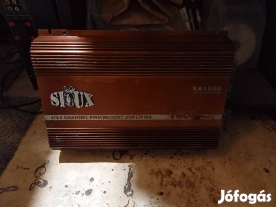 Sioux XA1600 1600 wattos erősítő