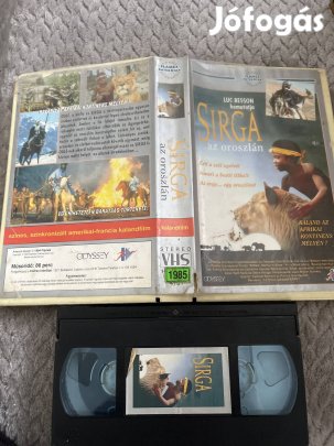 Sirga az oroszlán vhs nagytok kaland