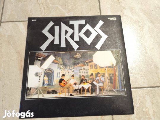 Sirtos- bakelit lemez kiváló állapotban