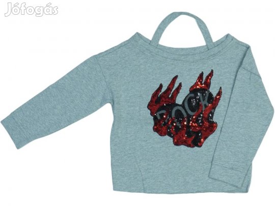 Sisley Új (címkés) Lány Hosszú ujjú felső (Méret: 122)