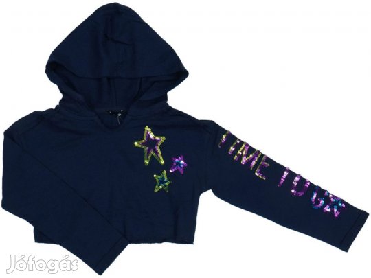 Sisley Új (címkés) Lány Kapucnis pulóver (Méret: 128)