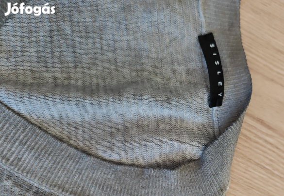 Sisley finomkötött férfi pulóver M-L