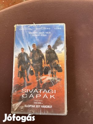 Sivatagi cápák akció vhs 