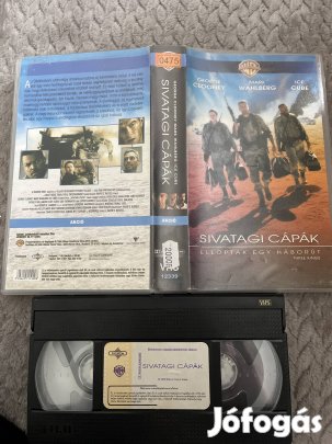 Sivatagi cápák vhs kistok akció