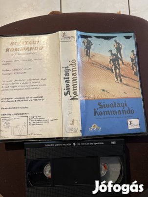 Sivatagi kommandó hungaro vhs 