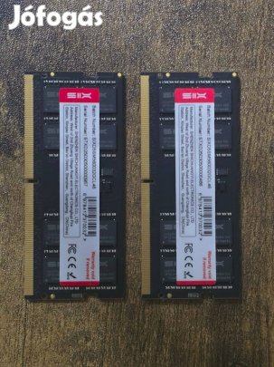 Six Pro (Xiaomi) 64gb 5600mhz DDR5 CL46-46-46 Sodimm ram szett