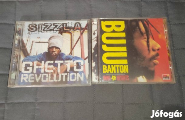 Sizzla ,Buju Banton cd csomag