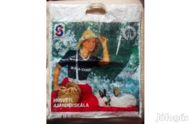 Skála-Coop bevásárló zacskó szatyor retro