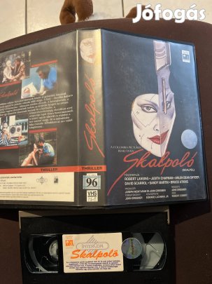 Skalpoló vhs nagytok thriller. 