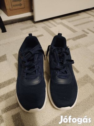Skechers Cipő 39-Es KÉK Újszerű Memóriahabos Talppal