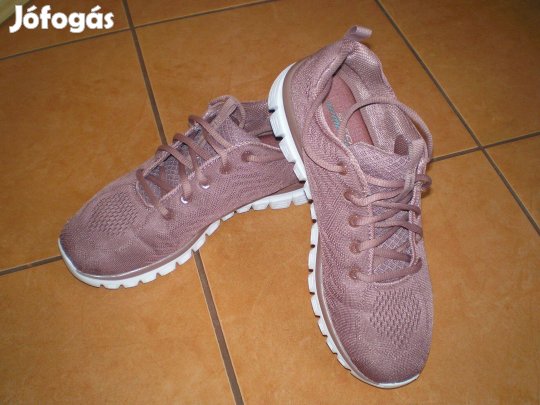 Skechers cipő 38-as 38 mályva színben szinte új