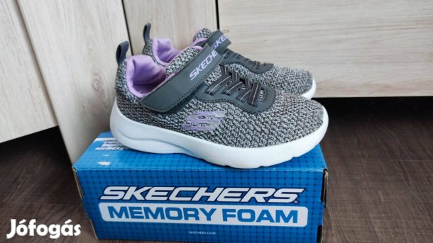 Skechers kislány vékony sportcipő, 28.5-es, 3000 Ft