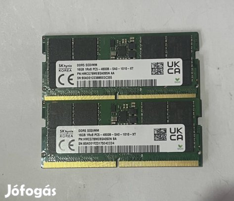 Skhynix ddr5 sodimm 4800mhz 32gb(2x16)